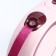 Roulette with a system of effective twisting a leash, 5 m, up to 20 kg, pink-burgundy