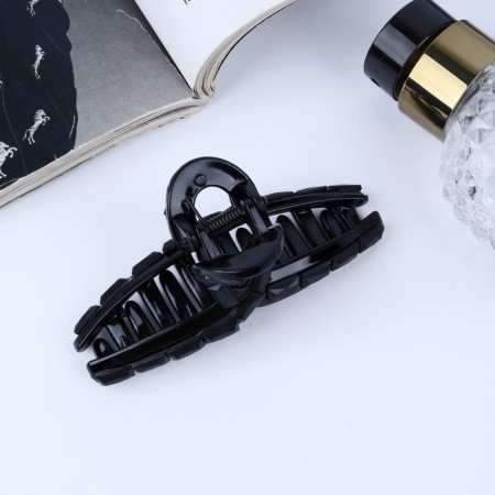 Hair crab "Carol" loop, 8.5x3.5 cm, black-2
