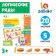 Developing set “Logical Rows, Find the Excess”, with transparent cards, level 2, according to the Montessori method
