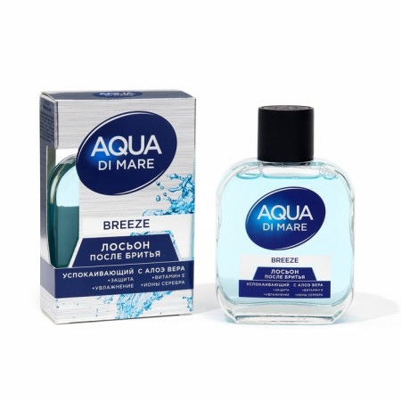 The lotion soothing after shaving Aqua di Mare Breeze with Aloe Vera, 100 ml