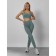 Sports suit female, size 42, turquoise color
