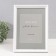 Photo frame Plastic "Gala" 21x30 cm, white (plastic screen)