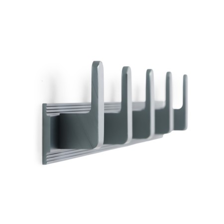Cappio CVP007 hanger, aluminum, five -rose, graphite color-2