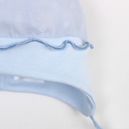 Baby hat, blue color, size 46-48-1