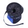 Training handbag for treats with belt for attaching to a belt, blue