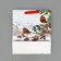 Package Gift New Year Laminated "Winter Morning", M 30 x 26 x 9 cm, New Year