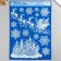 Room Decor decorative sticker "Santa rushes on deer" 29x41 cm
