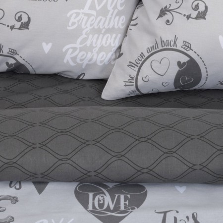 Bed linen "Ethel" 2 joint venture 175*215 cm, 200*220 cm, 70*70 cm -2 pcs, 100% cotton, calico 125 g/m2-3