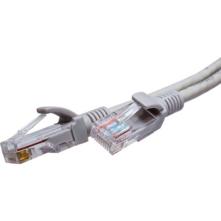 Suprlan 10-0142 UTP RJ-45 patch cord.-Vilka RJ-45 Kat. 5e 1m Gray LSZH 24AWG
