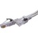 Suprlan 10-0142 UTP RJ-45 patch cord.-Vilka RJ-45 Kat. 5e 1m Gray LSZH 24AWG