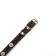 Single-layer leather collar with corrugated eyelets, 35x1.2 cm, Osh 10-28 cm, dimensionless, mix of flowers