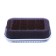 Smooth skin sponge stroke, "standard" brown