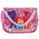 Children's bag on the valve, 6x12x16 cm, adjustable belt, pink mix