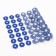 The Kuznetsova applicator, 70 thorns, film, 23 x 32 cm, blue.