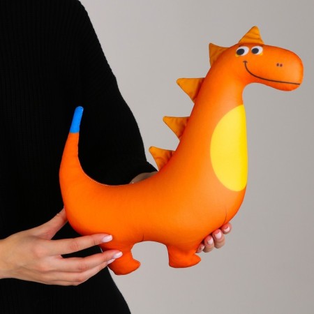 Antistress toy "Dino" orange-5