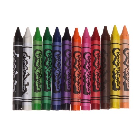 Loves wax 12 colors, "kalyaka-small", three-sided-1