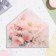 Money envelope "Happy Birthday!" Pink roses, 16.5 x 8 cm