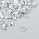 Decor for creativity in the bottle "Rhinestones. Transparent" set 250 pcs d = 0.6 cm 4x3x3 cm