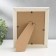 Photo frame plastic 15x20 cm (881S) White with silver (plastic screen)