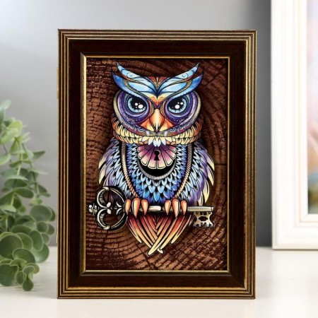 Keywater "Owl" Wenge 15x21 cm-12