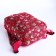Baby backpack on lightning, 2 outer pockets, pink color