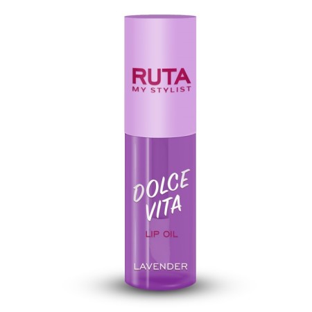 Lip oil RUTA DOLCE VITA, tone 01 Lavender, 4.5 ml