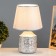 Basford table lamp E14 40W silver 20x20x30 cm Risalux