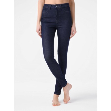 Women's jeans modeling Conte Elegant Skinny, size XL, color indigo