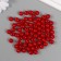 Set of beads "Pearls" d 10 mm, 250 gr, red