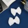 Hair clamp "Schoolgirl" (set 2 pcs) Galant, 6 cm, white