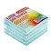 Block of paper for records 9x9x4.5 cm, pastel, white, 80 g/m2