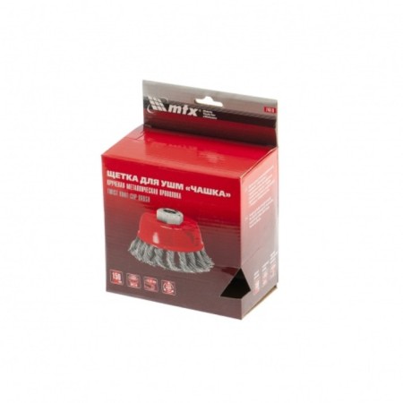 Matrix Ushm brush, d = 150 mm, m14, cup, twisted wire 0.35 mm-3