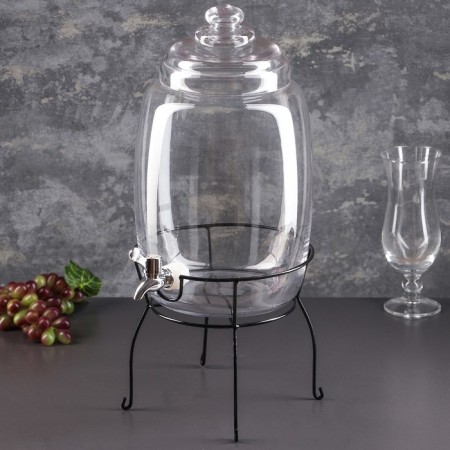Dispenser for drinks on the stand "Classic", 5.5 l, 20 × 43 cm