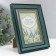 Photo frame plastic 10x15 cm "Norway" Blue, black stroke 21.7x16.8 cm