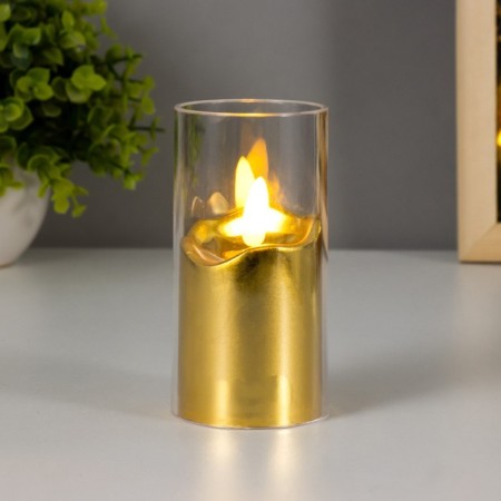 Night -night "Golden Candle" LED from 3xlr44 batteries 5.4x5.4x10.5 cm Risalux-1