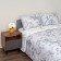 Euro set: blanket, sheet, pillowcases 50x70 cm-2 pcs