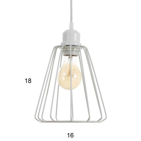 Bayerlux lamp "Batista" 3x40W E27 White 37x37x90cm-5