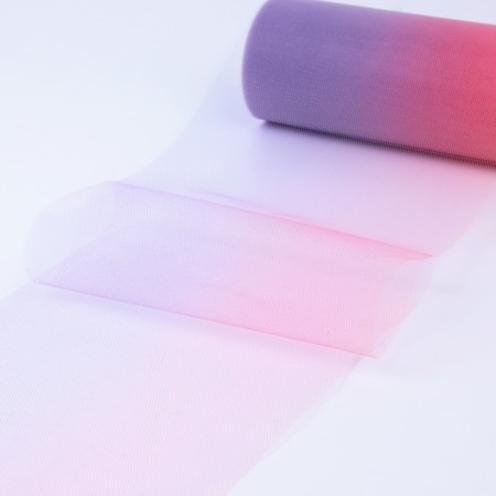 Fatin, 15 cm, 11 ± 1 g/sq.m, 23 ± 1 m, color violet-pink gradient No. 4-1