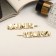 Invisibility for hair "Style" (set 2 pcs) straight, 6 cm, gold