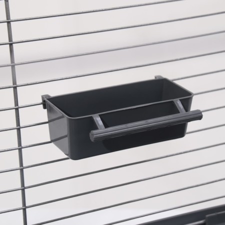 Birds Cage "Pigzon" No. 104-B, collapsible, 2 sections, 58 x 40 x 88cm, gray-12