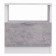 Clothing cabinet "Accent No. 13", 420 × 423 × 455 mm, white color / EXTRANT