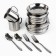 A set of dishes for the picnic "Courage and courage", 12 items
