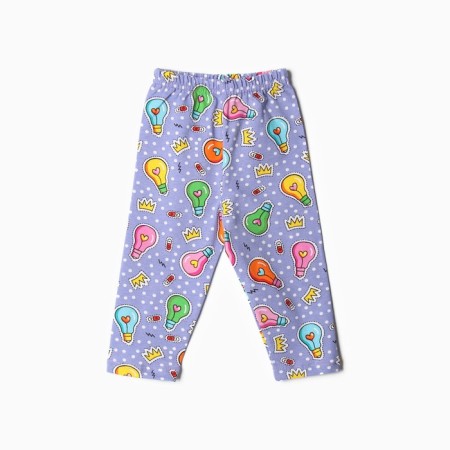 Leggings Bloom Baby bulbs, p. 74 cm, purple