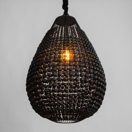 Ceiling light "Brutus" Black 1x40W, E27, 50x50x80 cm-3