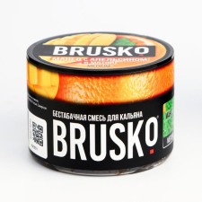 Бестабачная никотиновая смесь для кальяна  Brusko "Манго с апельсином и мятой", 50 г, medium