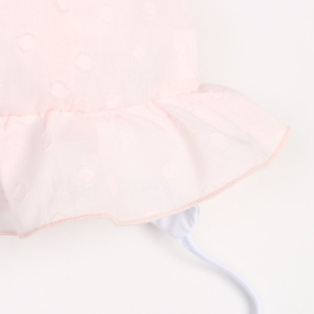 Baby hat, pink color, size 48-50-1