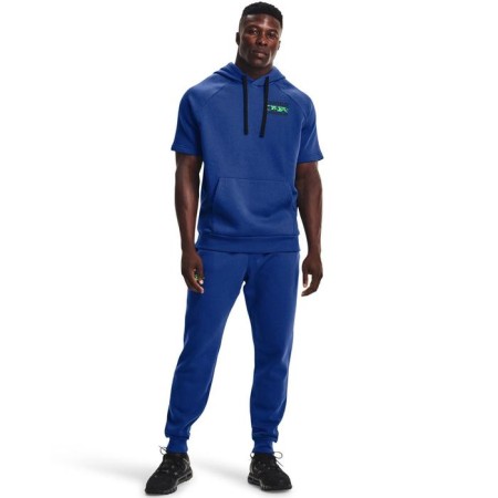 Men's pants Under Armour Rival FLC Signature JGR, size 48-50 (1366366-432)-2