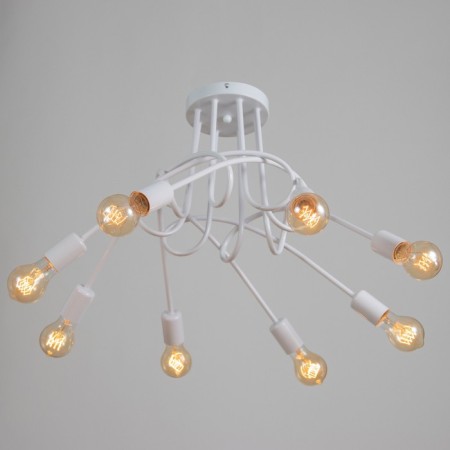 Causte "Knot" E27 8x40W white 97x97x48 cm Bayerlux-1