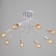 Causte "Knot" E27 8x40W white 97x97x48 cm Bayerlux