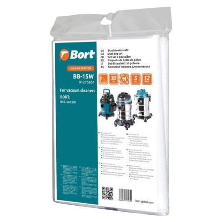 BB-15W BB-15W SPROSTROR, for BRT BSS-1415-W/1415-Aqua vacuum cleaner, 5 pcs